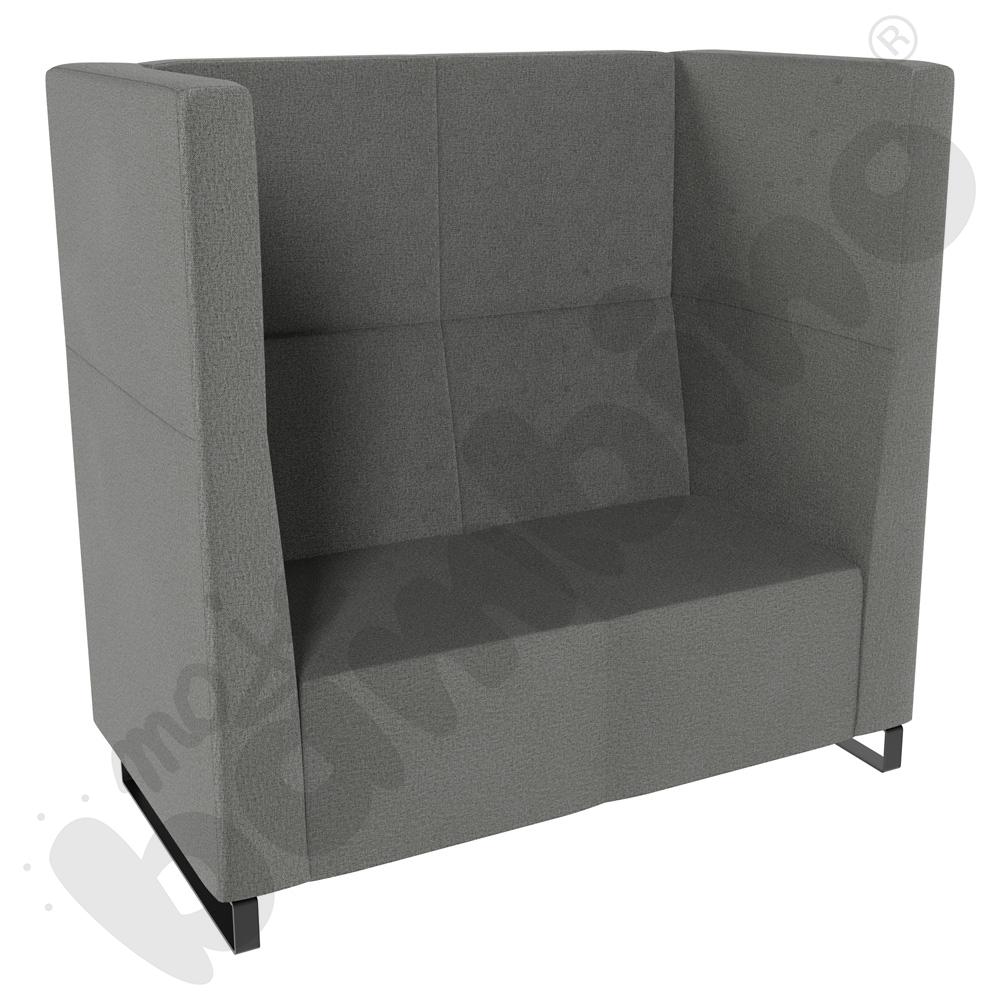 Sofa Universum 2-os. wys. 133 cm, 2 boki średnie, tkanina KG22
