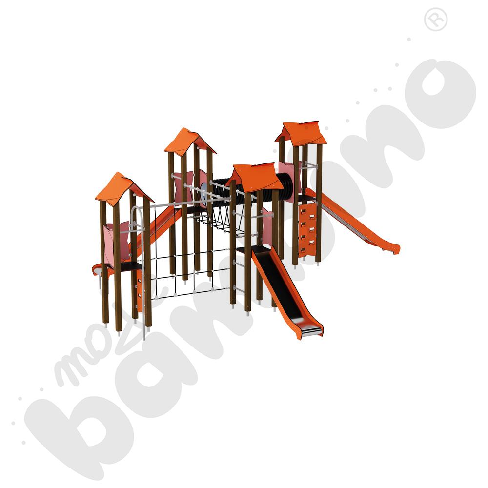 Zestaw Urbi 10, słupy drewniane A