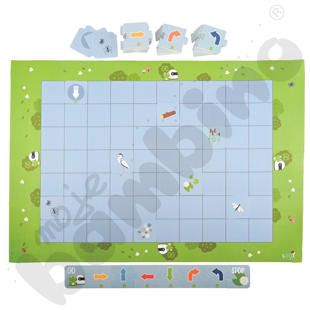 LOGI miniBot - kodowanie z żabką A, wersja 1