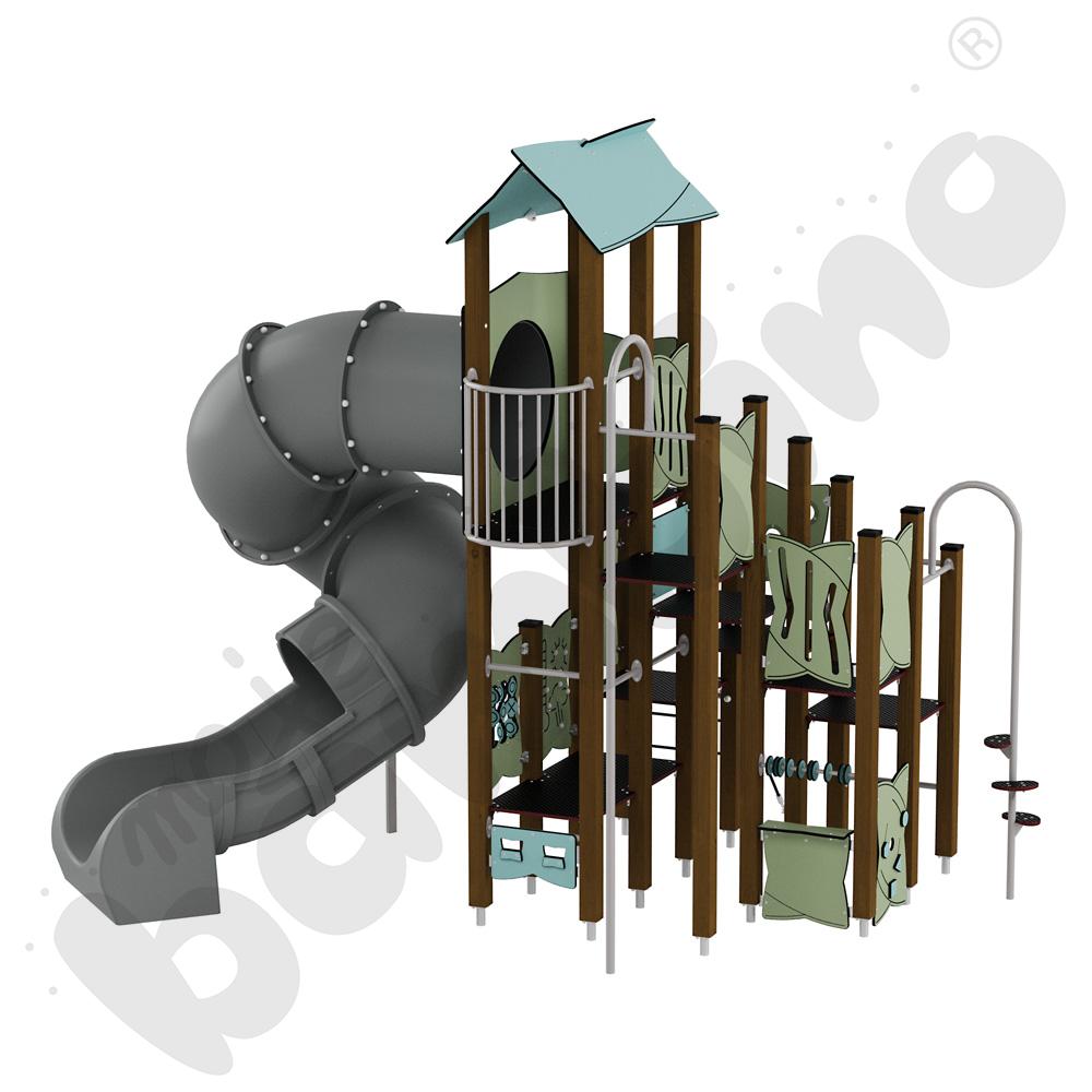 Zestaw Urbi 14, słupy drewniane C