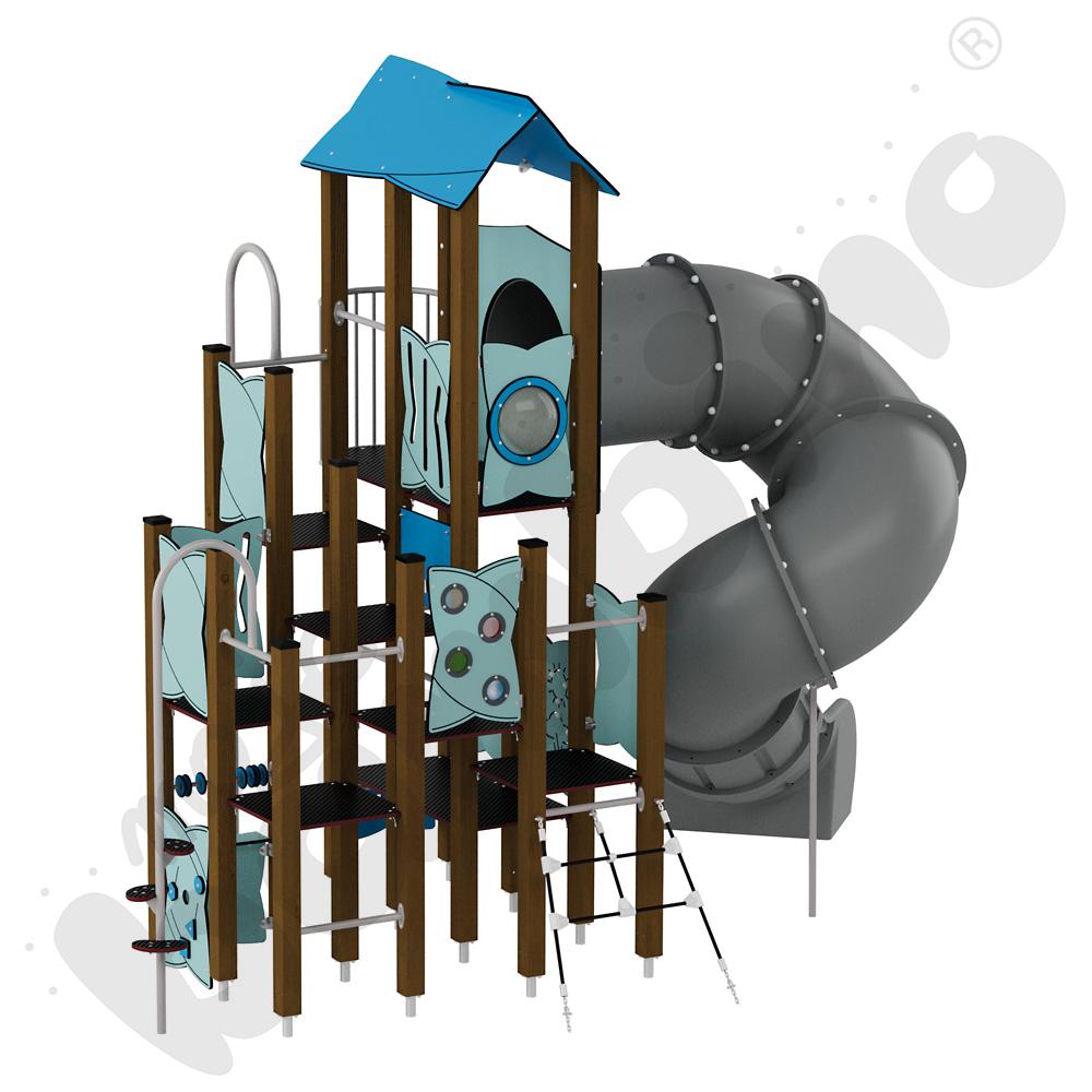 Zestaw Urbi 14, słupy drewniane B