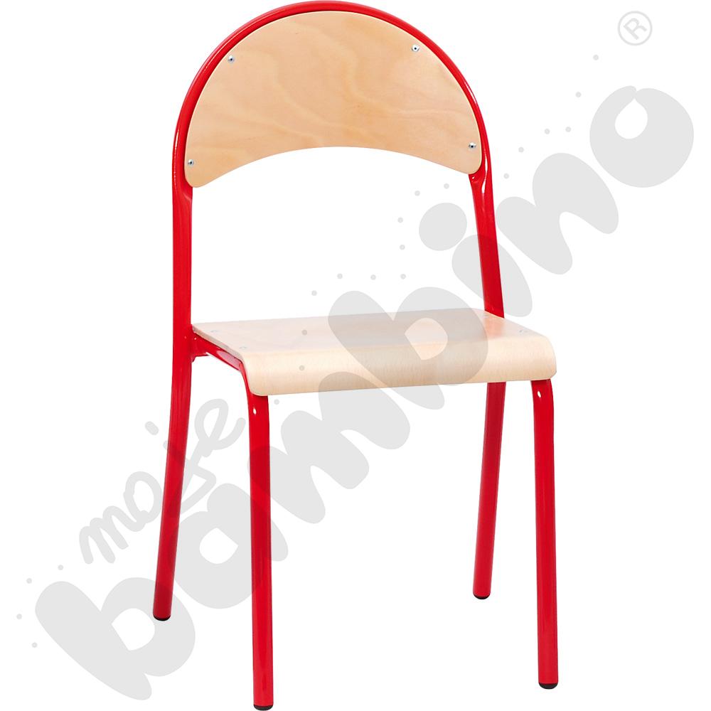 Krzesło P rozm.  5 czerwone