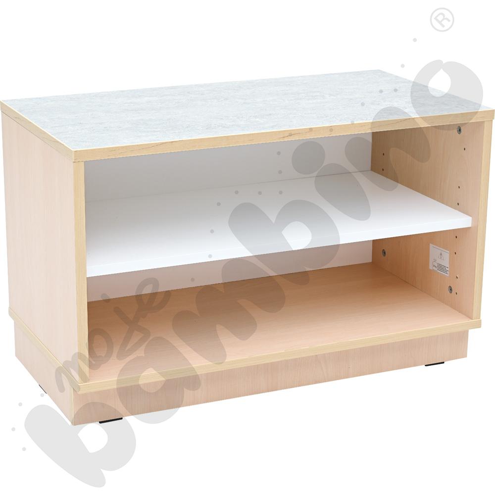 Quadro - szafka cicha S z 1 półką na cokole
