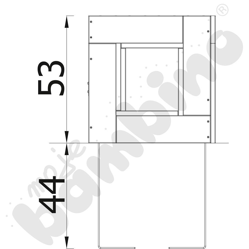 Kostka mała Terra z kotwami