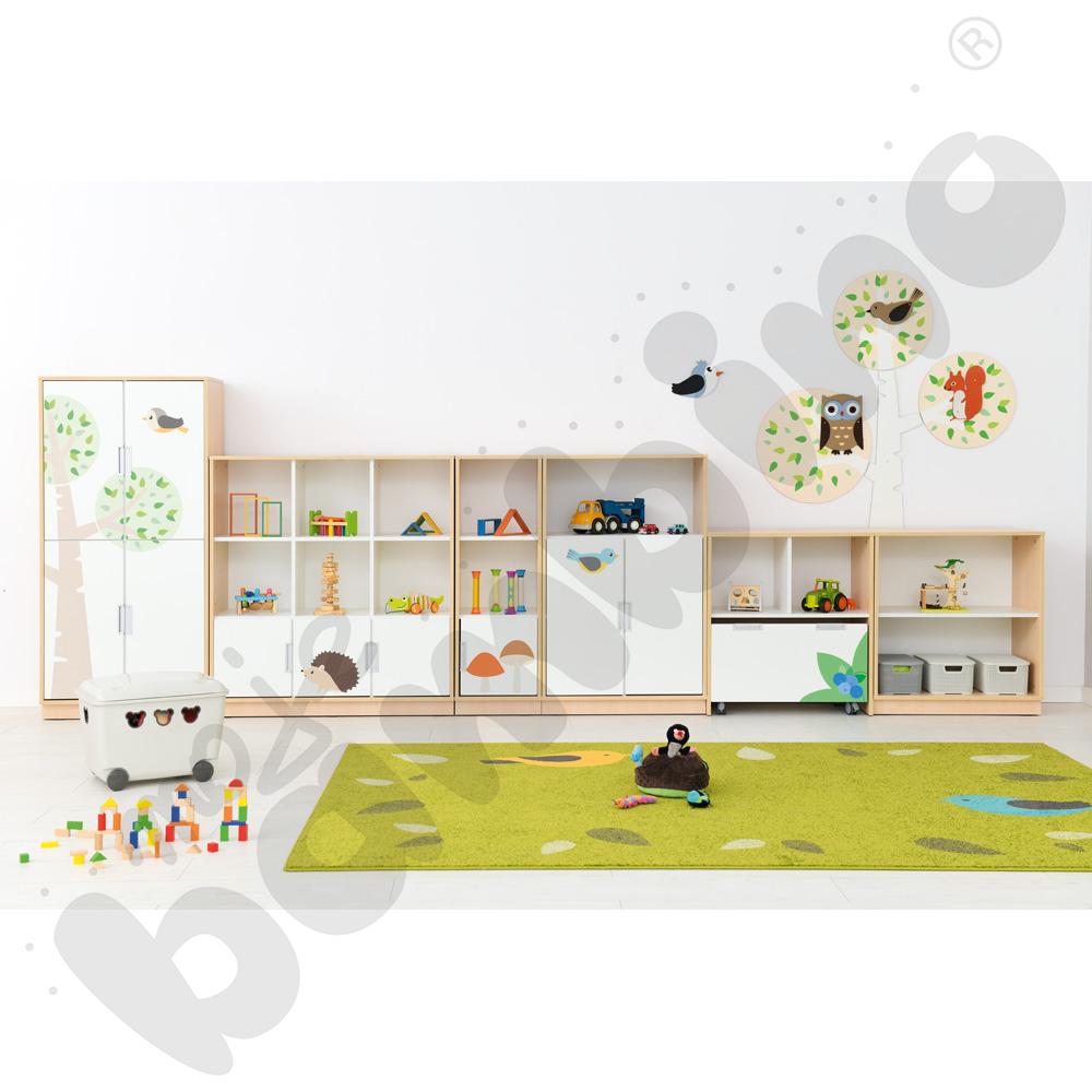 Quadro - zestaw Las 90 st., cichy domyk, klonowa skrzynia