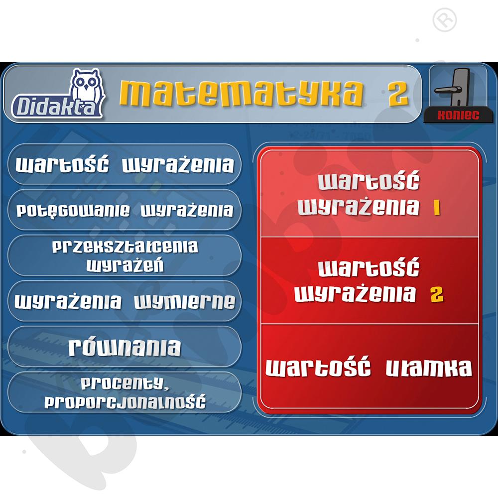 Didakta – Matematyka 2 Algebra