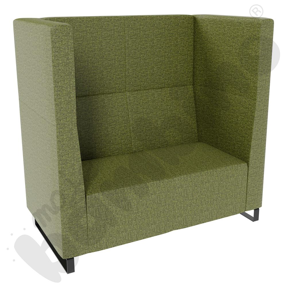 Sofa Universum 2-os. wys. 133 cm, 2 boki średnie, tkanina RO30