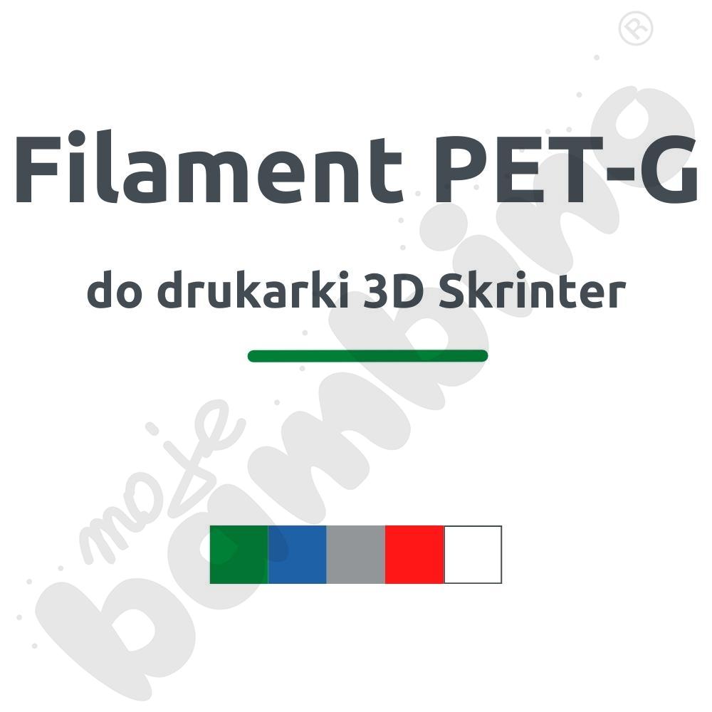 Filament PET-G do drukarki 3D Skrinter - zielony