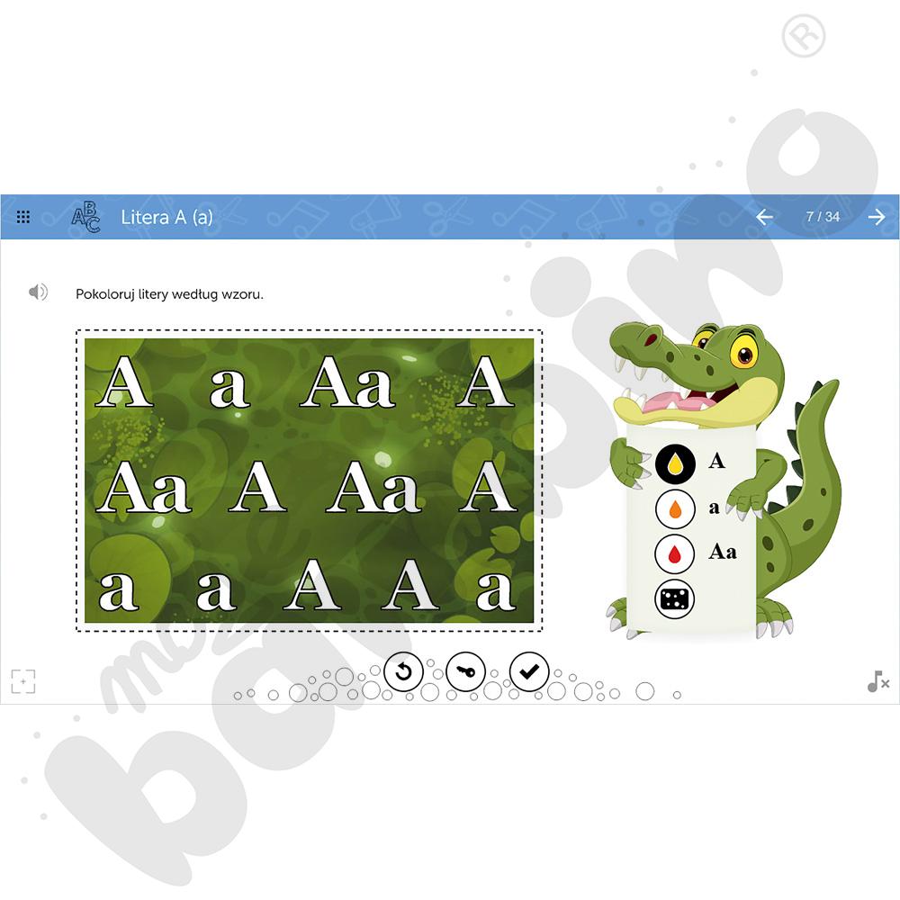 Program multimedialny: Czytanie LITERY mTalent Program multimedialny: Czytanie LITERY mTalent