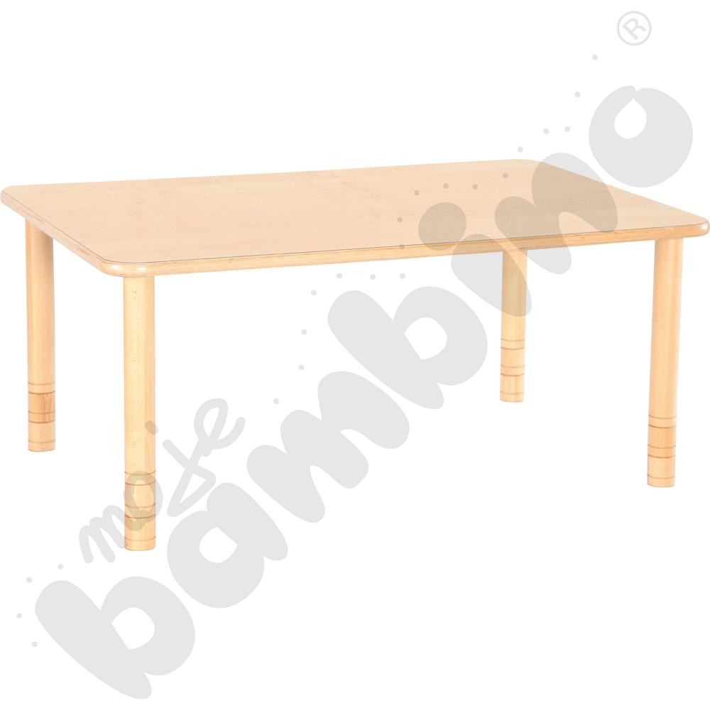 Stół Flexi prostokątny szkolny - bukowy