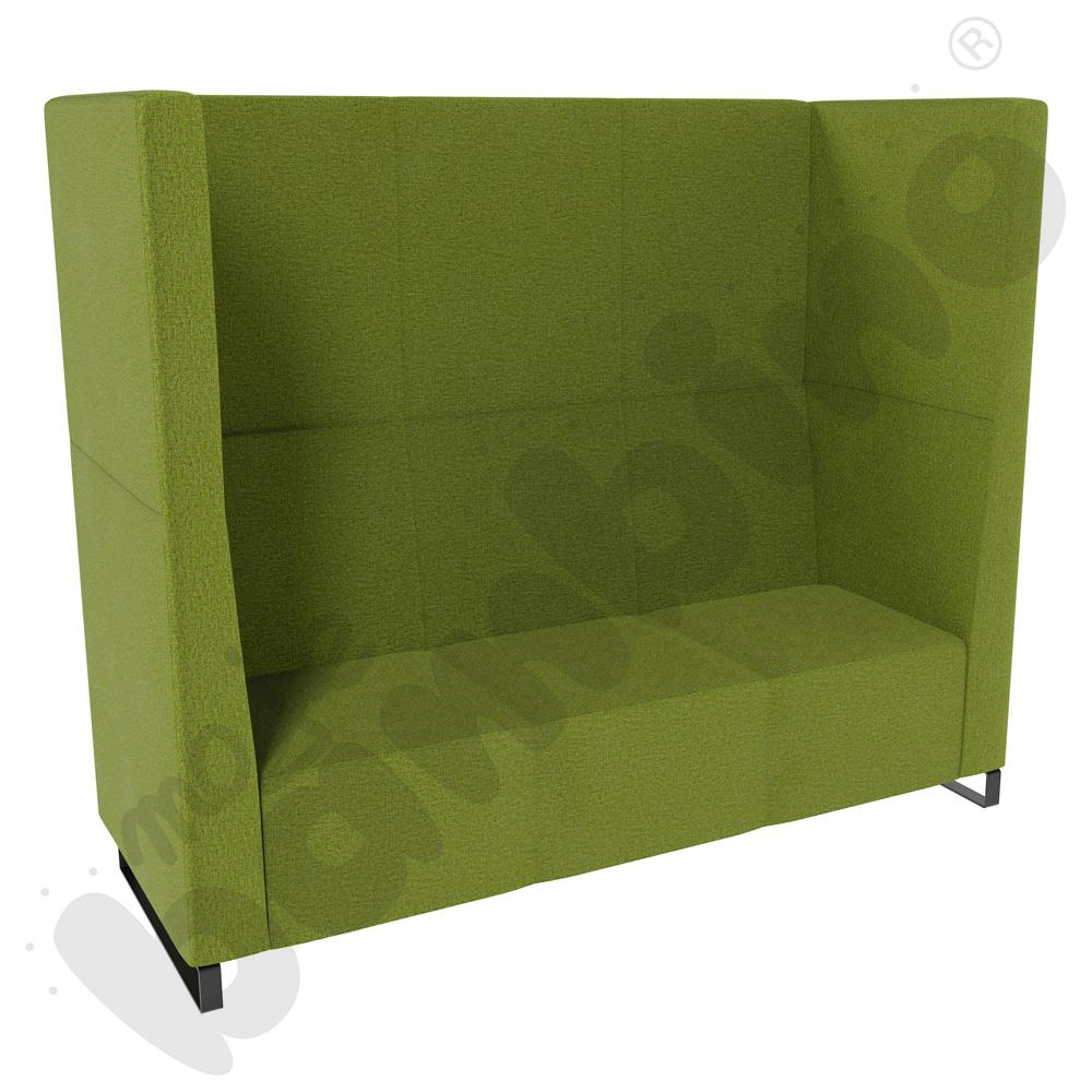 Sofa Universum 3-os. wys. 163 cm, 2 boki wysokie, tkanina KG12