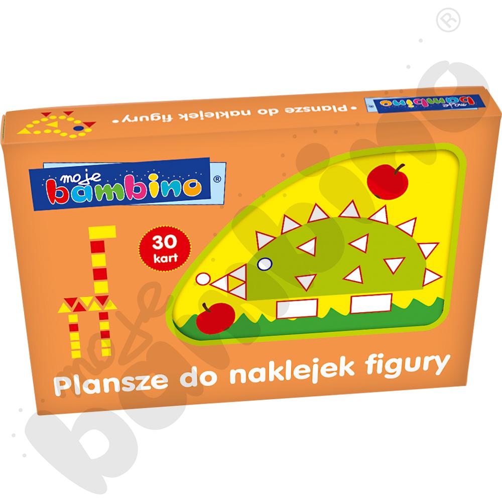 Plansze do naklejek figury