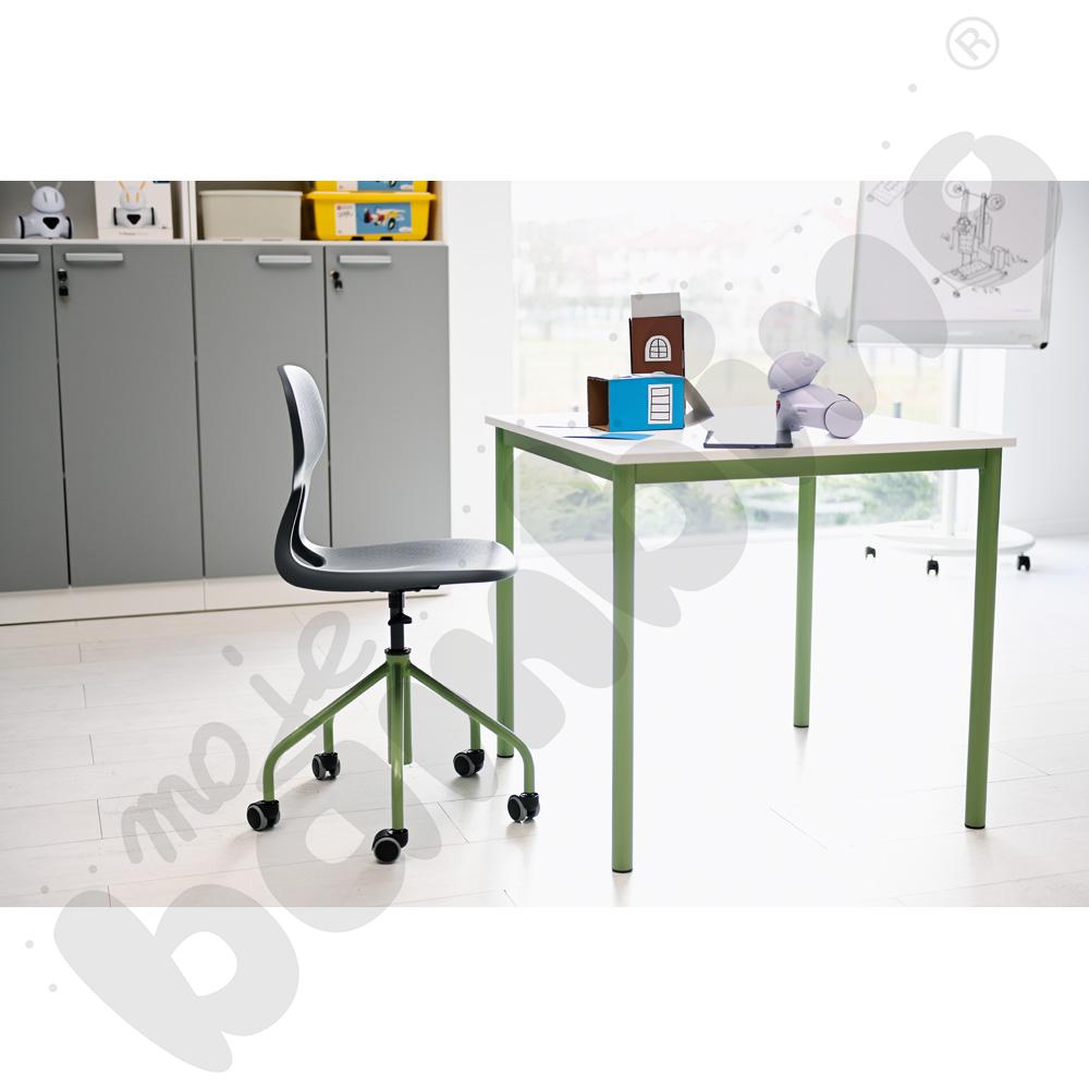 Krzesło obrotowe Piano - szaro-oliwkowe Krzesło obrotowe Piano - szaro-oliwkowe