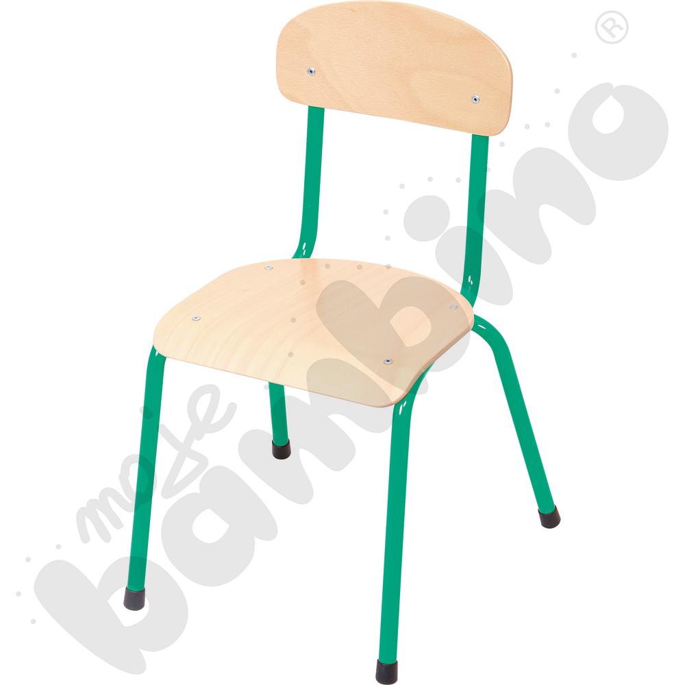 Krzesło Bambino rozm. 4 zielone