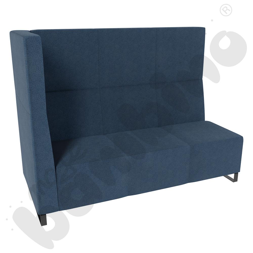 Sofa Universum 3-os. wys. 133 cm, bok średni lewy, tkanina KG06