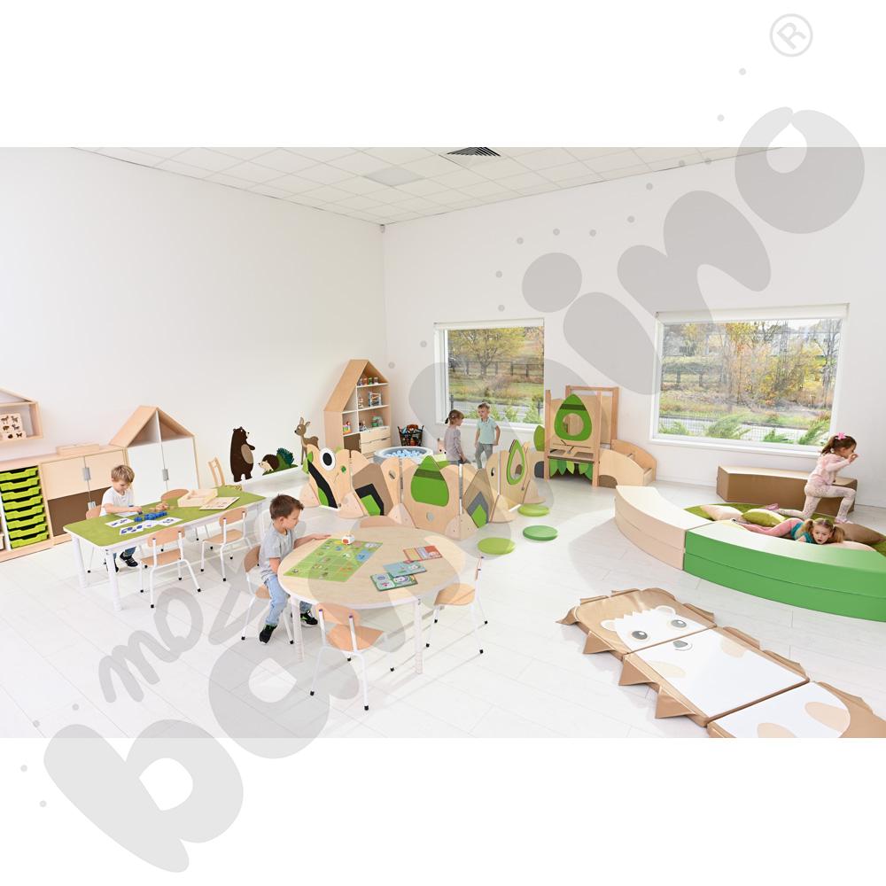 Cichy blat Plus okrągły, 120 - beżowy Cichy blat Plus okrągły, 120 - beżowy