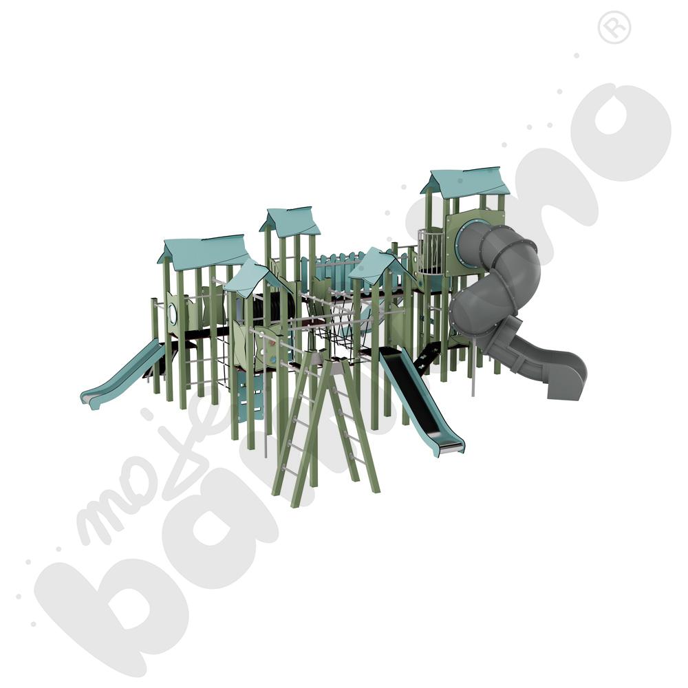 Zestaw Urbi 15, słupy metalowe C