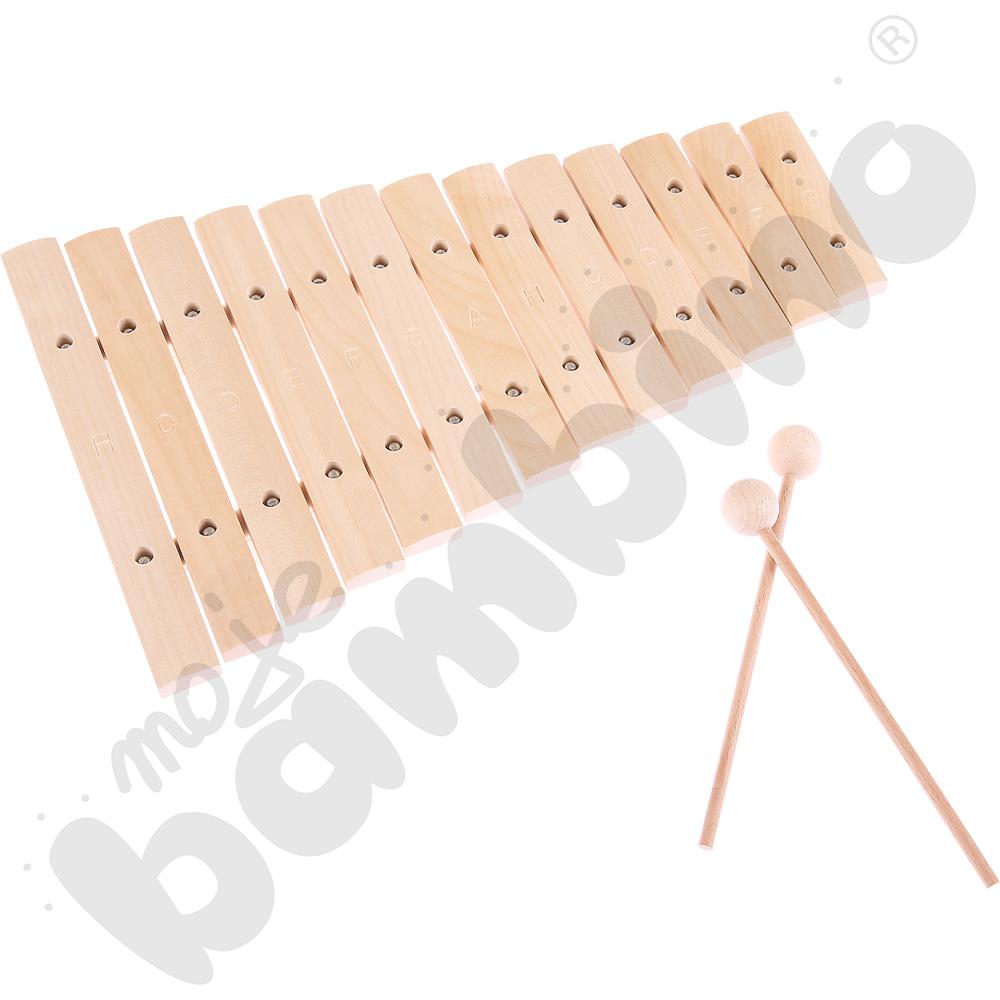 Ksylofon drewniany