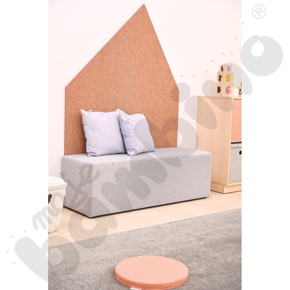 EKO dekor - domek duży - łososiowy EKO dekor - domek duży - łososiowy