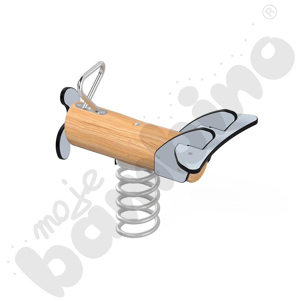 Robinio - samolot na podstawie betonowej