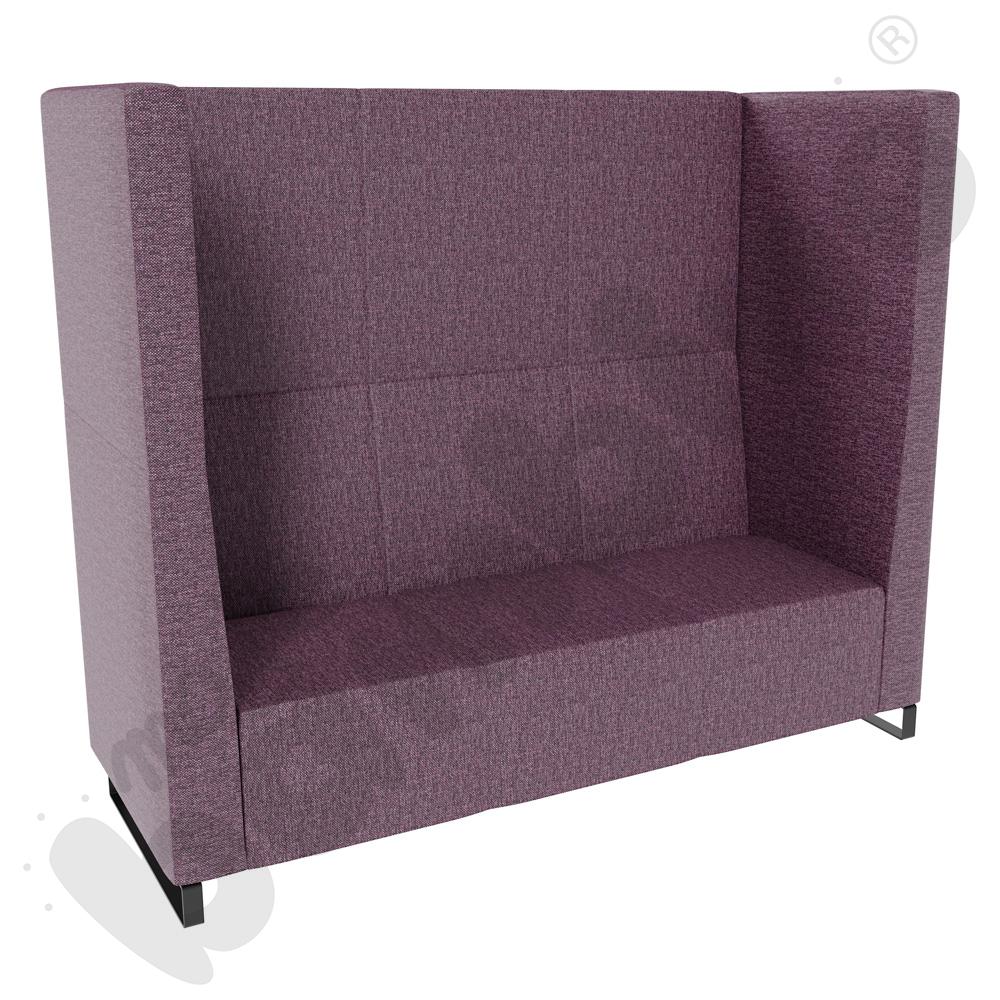 Sofa Universum 3-os. wys. 163 cm, 2 boki wysokie, tkanina RO13