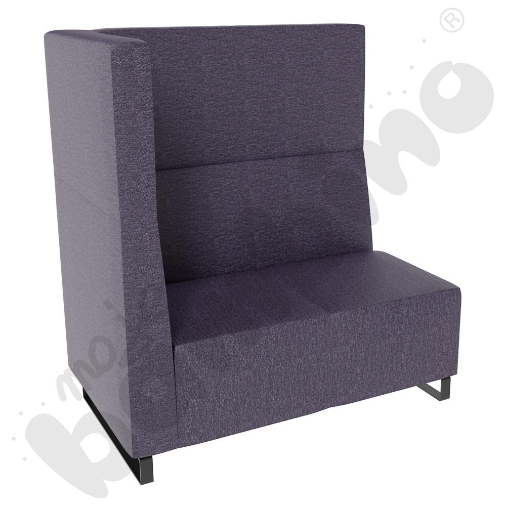 Sofa Universum 2-os. wys. 133 cm, bok średni lewy, tkanina RO16