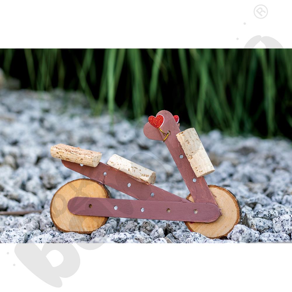 Serca z brokatem – naklejki