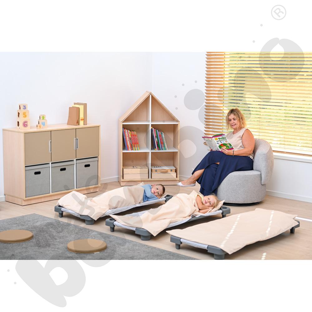 Fotel obrotowy Natalie jasnoszary Fotel obrotowy Natalie jasnoszary