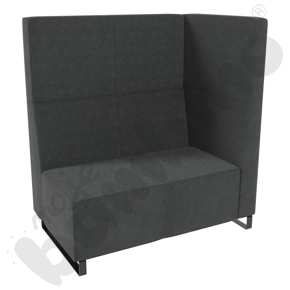 Sofa Universum 2-os. wys. 133 cm, bok średni prawy, tkanina KG37
