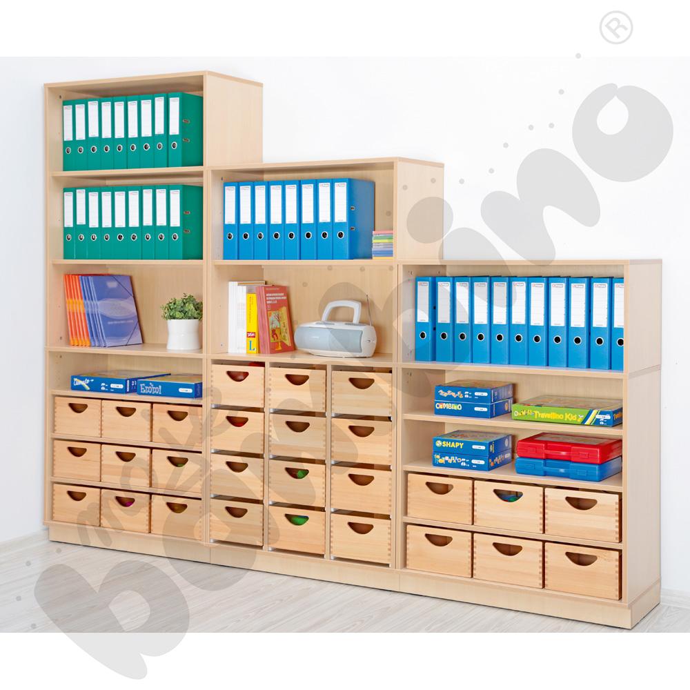 Nadstawka Flexi D, szer. 89 cm, brzoza Nadstawka Flexi D, szer. 89 cm, brzoza