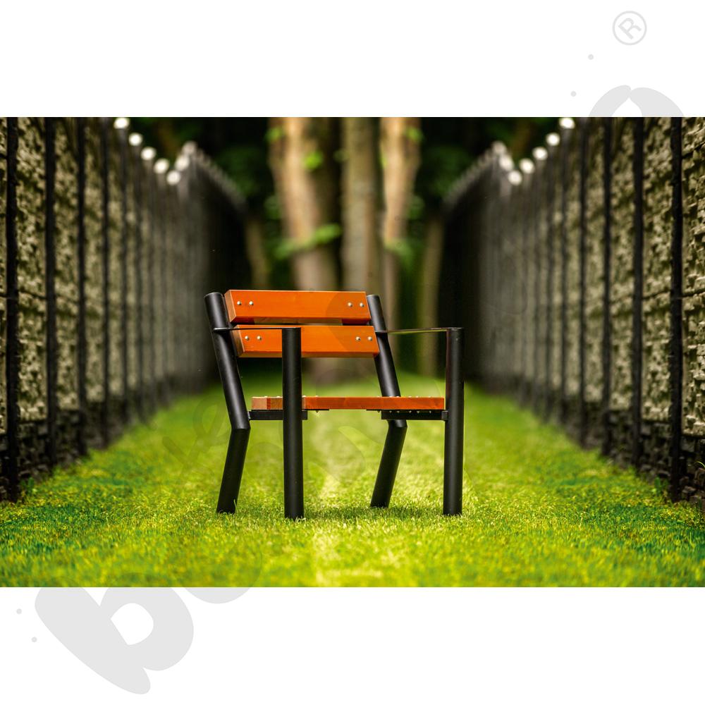 Krzesło Gladiator, mahoń