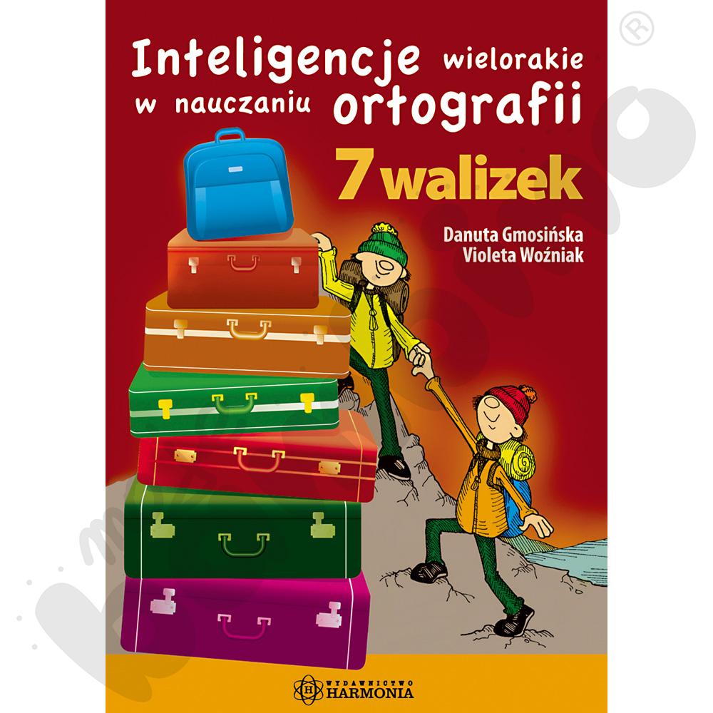 7 walizek. Inteligencje wielorakie w nauczaniu ortografii - komplet (książka + 2 teczki)