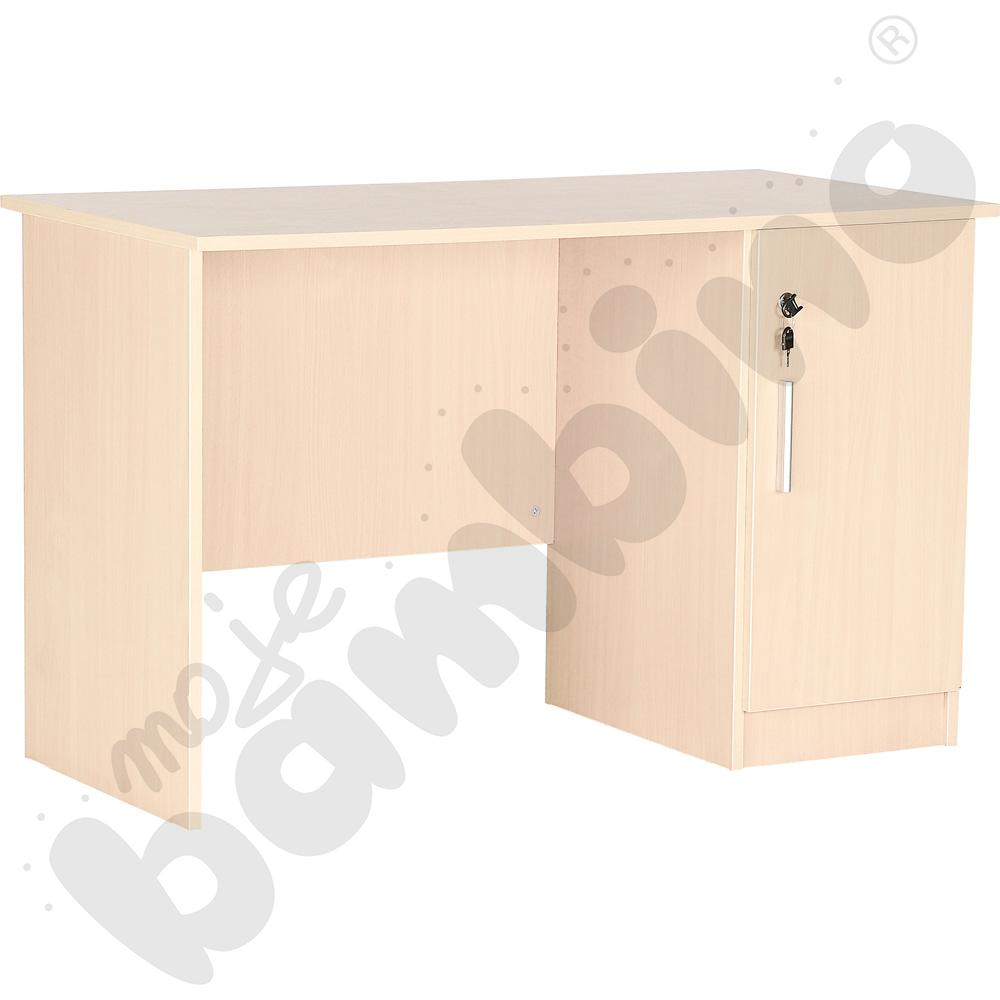 Biurko Vigo z szafką klon 375