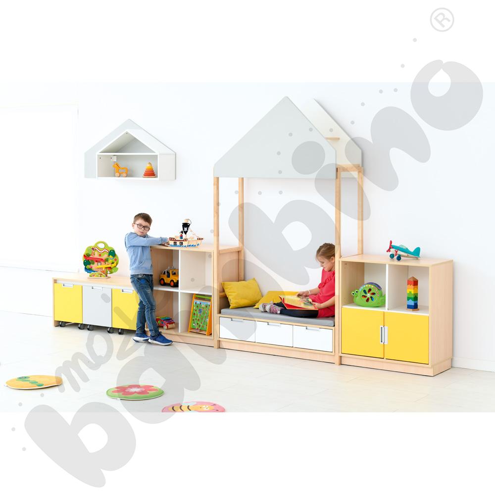 Quadro - zestaw 175, 90 st., skrzynia klon jasny