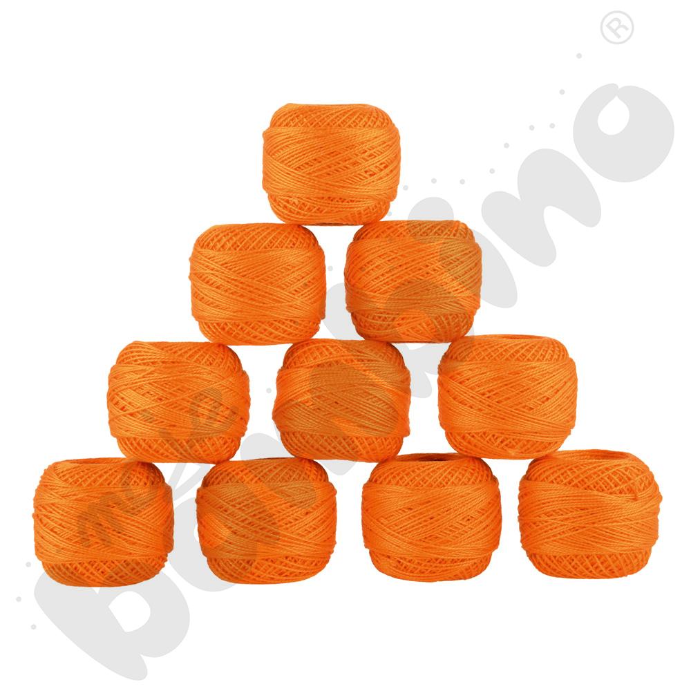 Kordonek pomarańczowy, 10 szt.