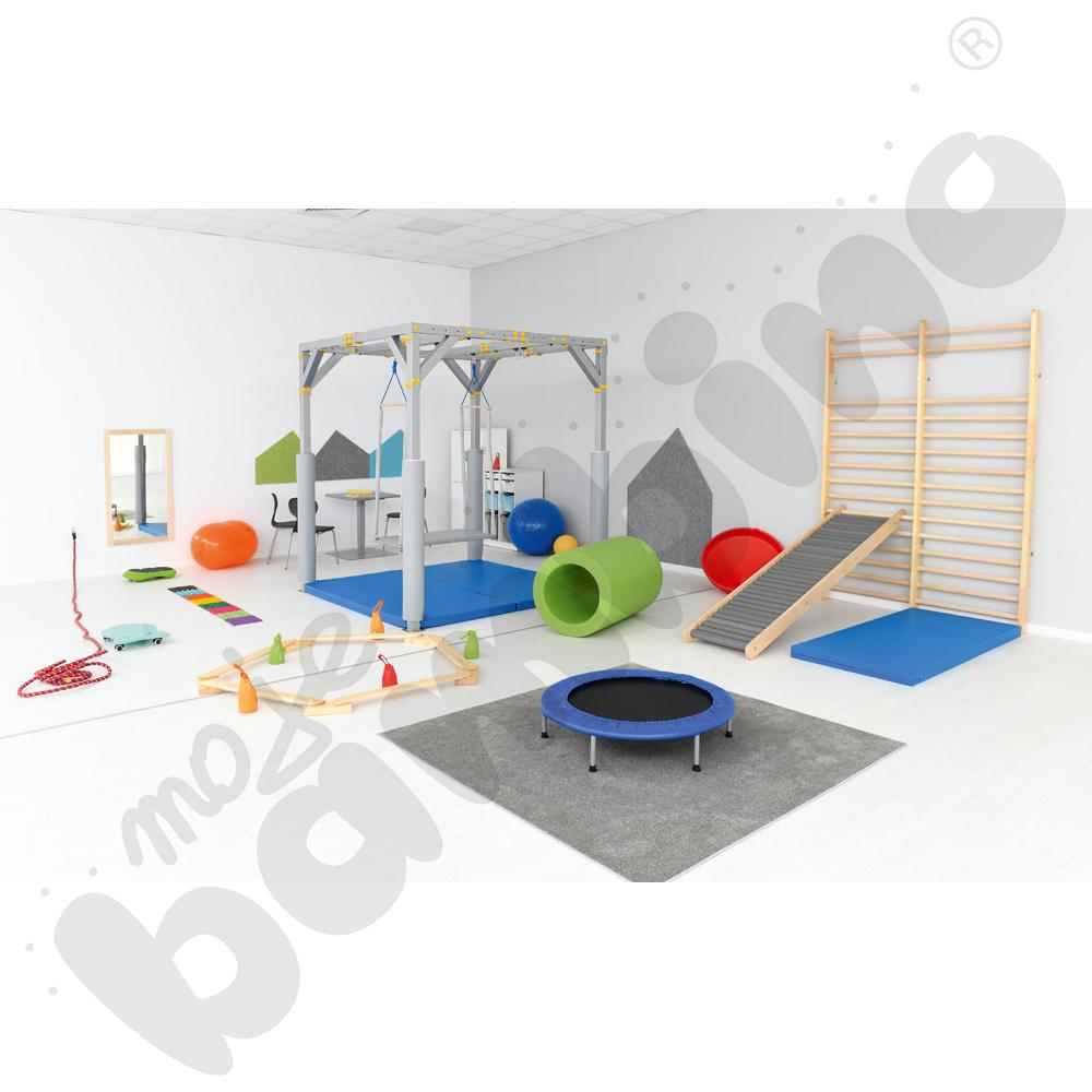 Zestaw 2 niebieskich materacy do kabiny SI - wyposażenie do kabiny SI – MED