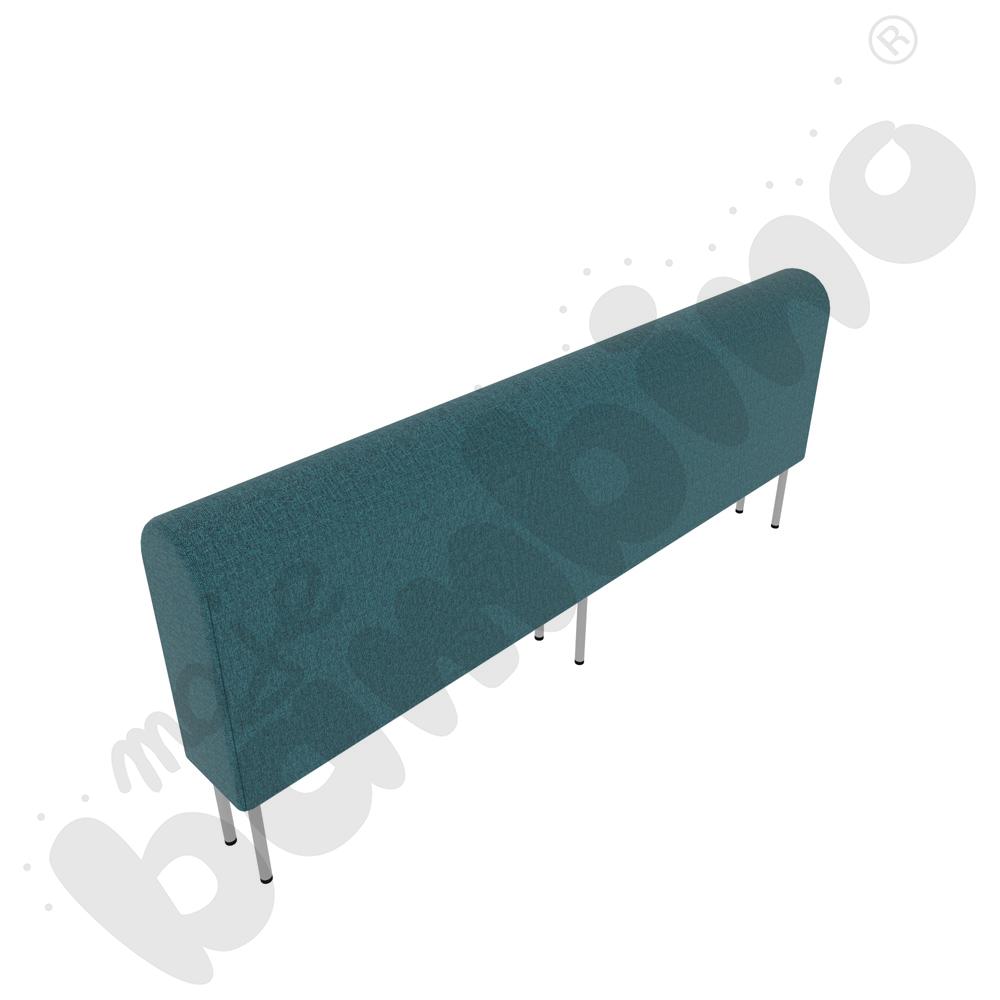 Moduł Versa 180x20x74 cm z plastikowymi stopkami, stelaż jasnoszary, tkanina RO22 Moduł Versa 180x20x74 cm z plastikowymi stopkami, stelaż jasnoszary, tkanina RO22