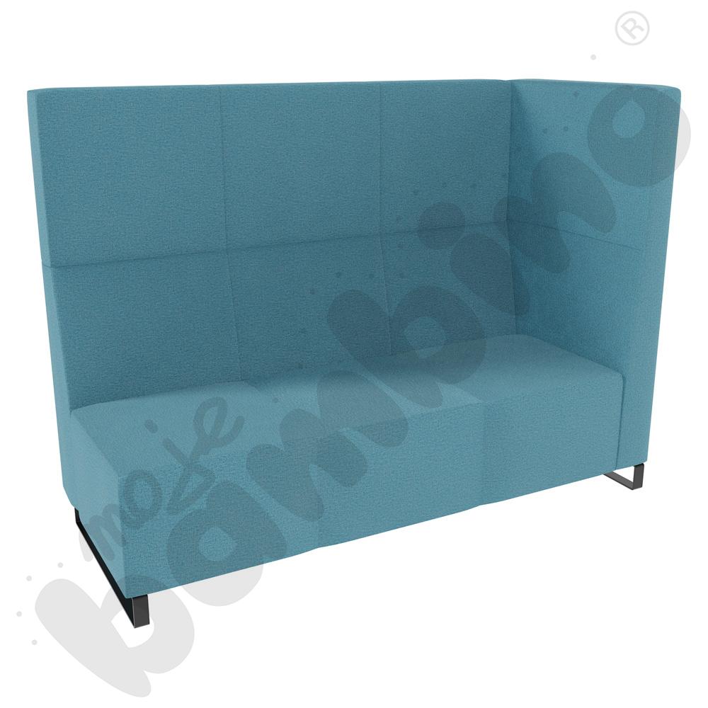 Sofa Universum 3-os. wys. 133 cm, bok średni prawy, tkanina KG07