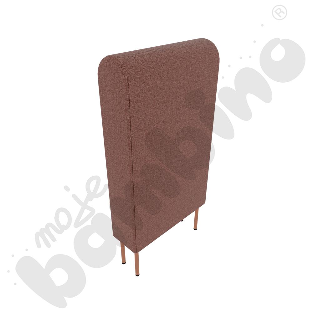Moduł Versa 60x20x120 cm z plastikowymi stopkami, stelaż łososiowy, tkanina RO11 Moduł Versa 60x20x120 cm z plastikowymi stopkami, stelaż łososiowy, tkanina RO11