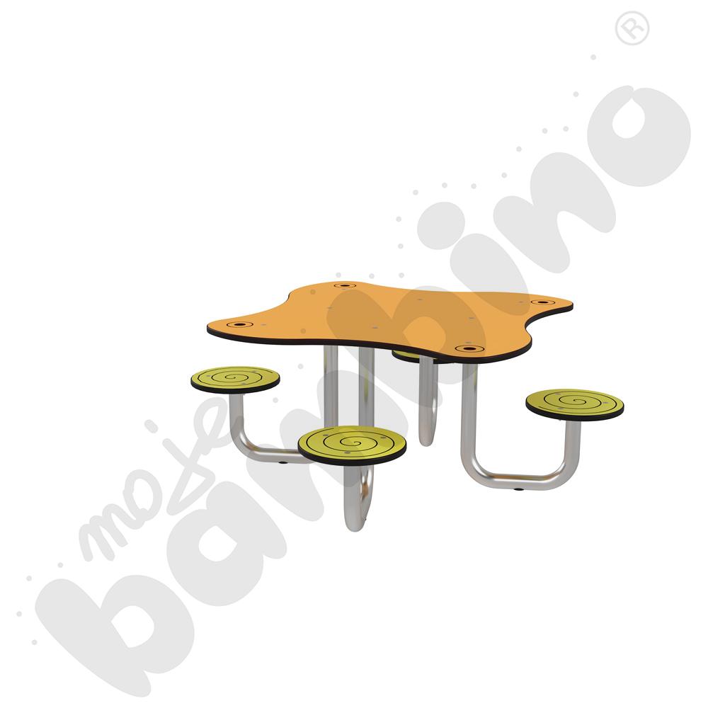 Milo - stolik z siedziskami