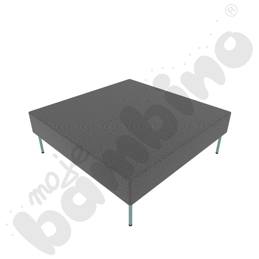 Pufa Versa 120x120 cm z filcowymi stopkami, stelaż turkusowy, tkanina RO39 Pufa Versa 120x120 cm z filcowymi stopkami, stelaż turkusowy, tkanina RO39