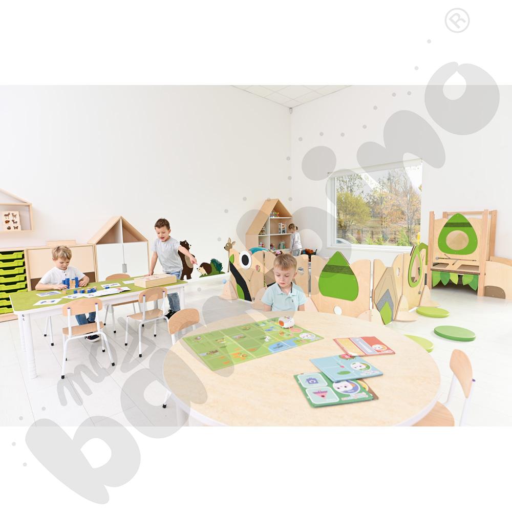 Cichy blat Plus okrągły, 120 - beżowy Cichy blat Plus okrągły, 120 - beżowy