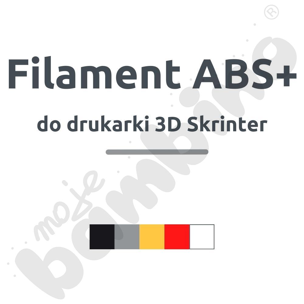 Filament ABS+ do drukarki 3D Skrinter - szary