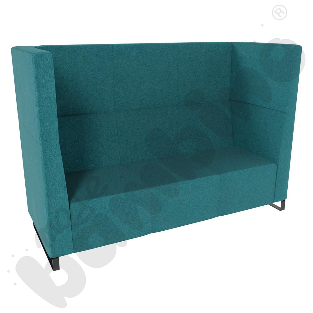 Sofa Universum 3-os. wys. 133 cm, 2 boki średnie, tkanina KG08