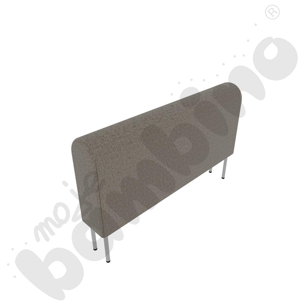 Moduł Versa 120x20x74 cm z plastikowymi stopkami, stelaż jasnoszary, tkanina RO37 Moduł Versa 120x20x74 cm z plastikowymi stopkami, stelaż jasnoszary, tkanina RO37