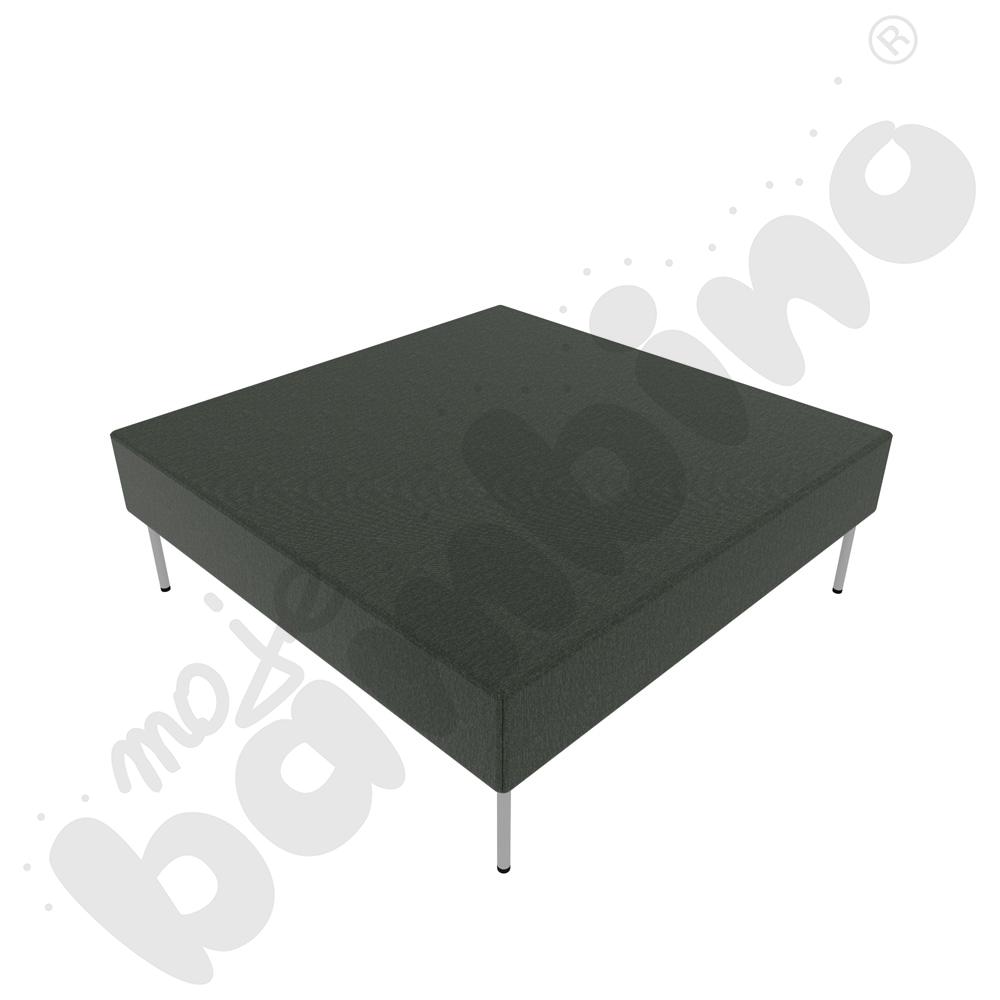 Pufa Versa 120x120 cm z filcowymi stopkami, stelaż jasnoszary, tkanina RO33 Pufa Versa 120x120 cm z filcowymi stopkami, stelaż jasnoszary, tkanina RO33