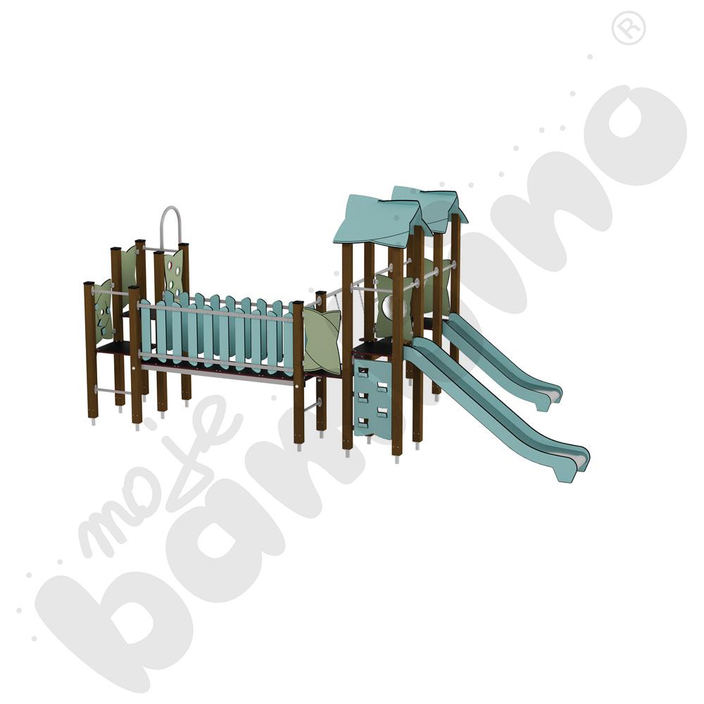 Zestaw Urbi 8, słupy drewniane C