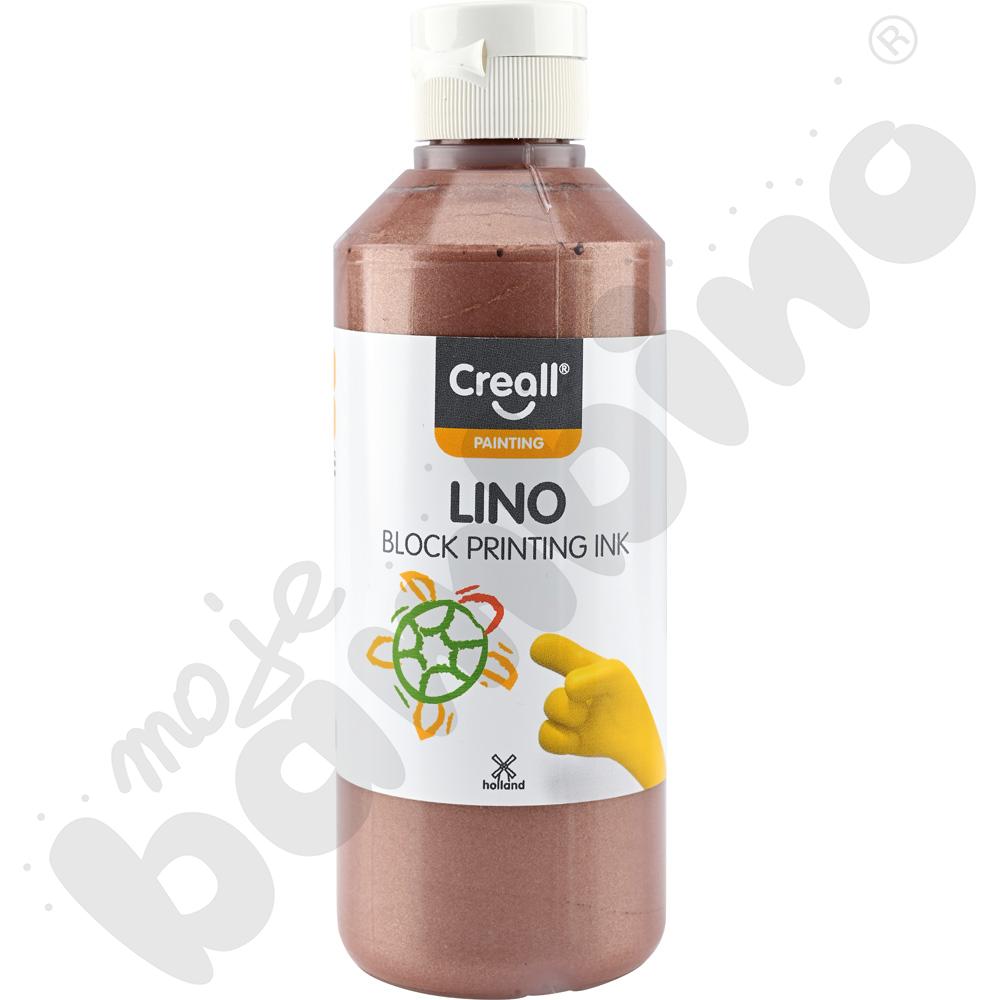 Farba do linorytu Creall Lino 250 ml brązowa