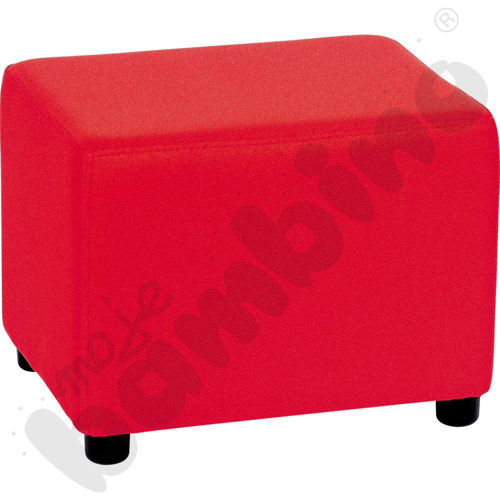 Pufa Blocco Mini 1-osobowa czerwona