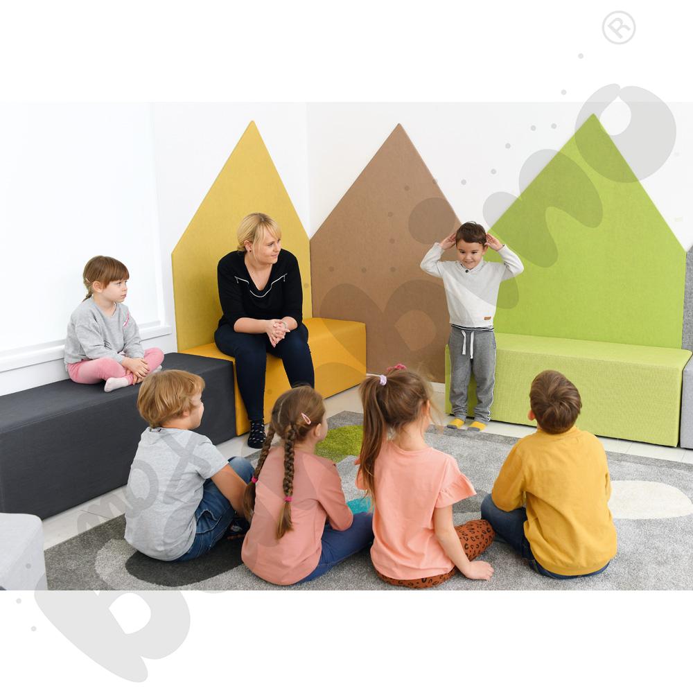 EKO dekor - domek duży żółty EKO dekor - domek duży żółty